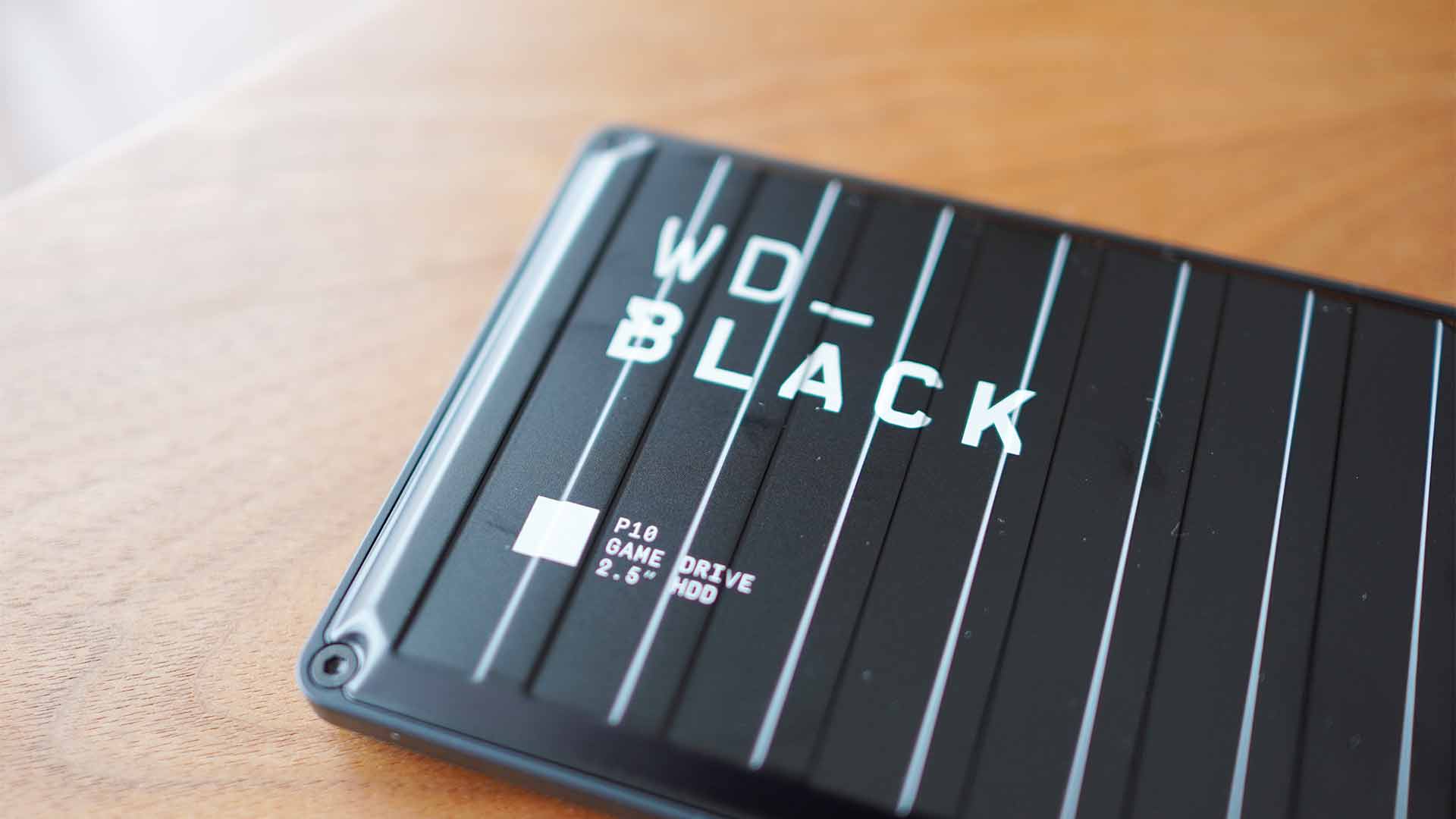お洒落過ぎる”外付けHDD見つけた。「WD_Black P10」購入レビュー 