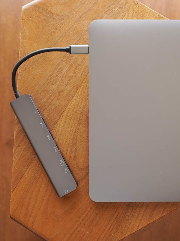USBポート,USBハブ,ノジマ,ELSONIC,安い,コードの長さ