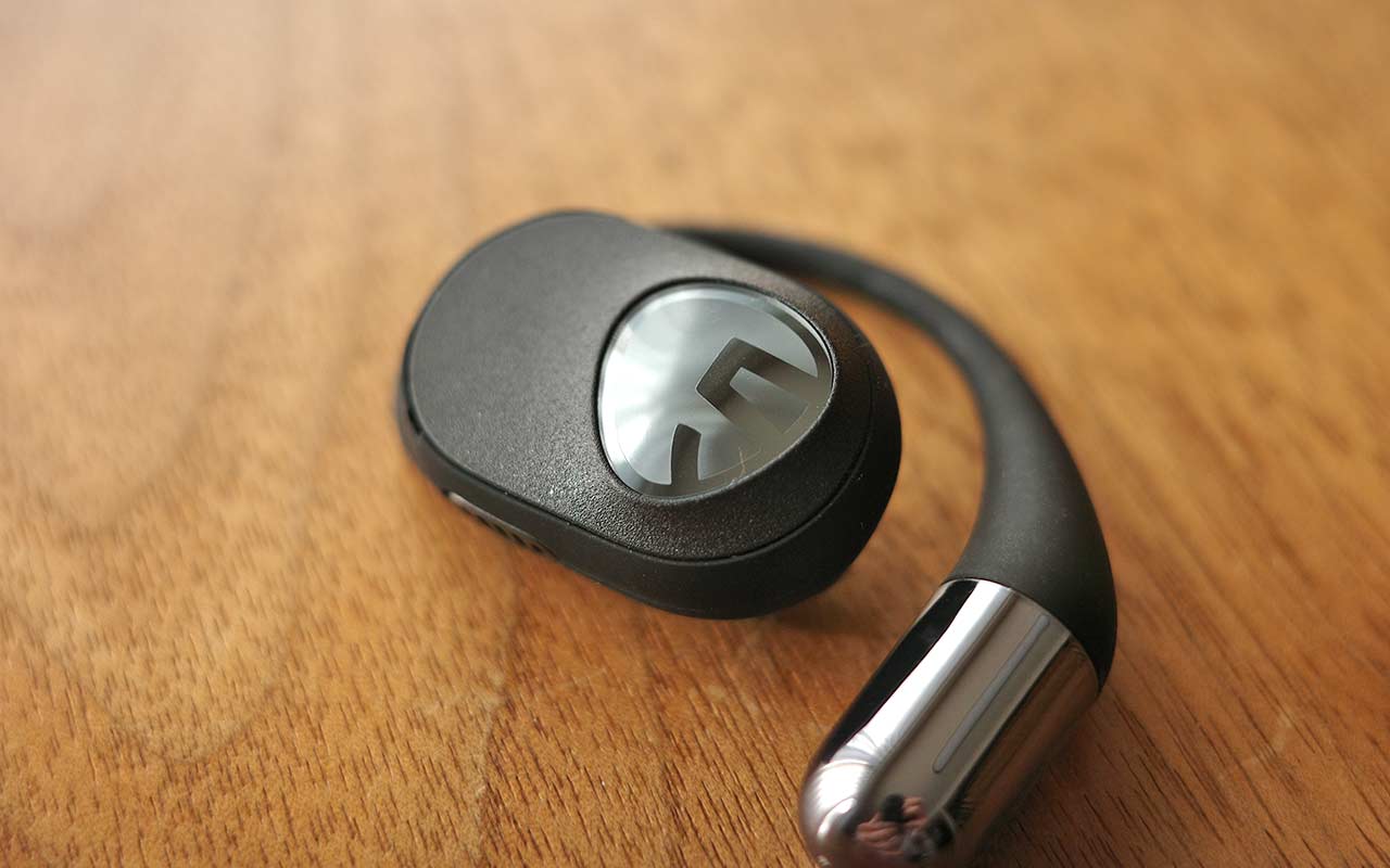 SOUNDPEATS「GoFree2」のタッチセンサー部分