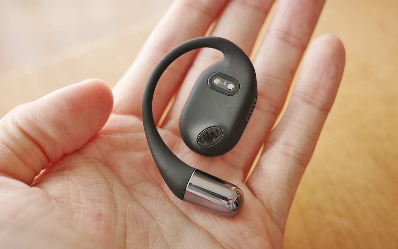 SOUNDPEATS「GoFree2」のスピーカー部分