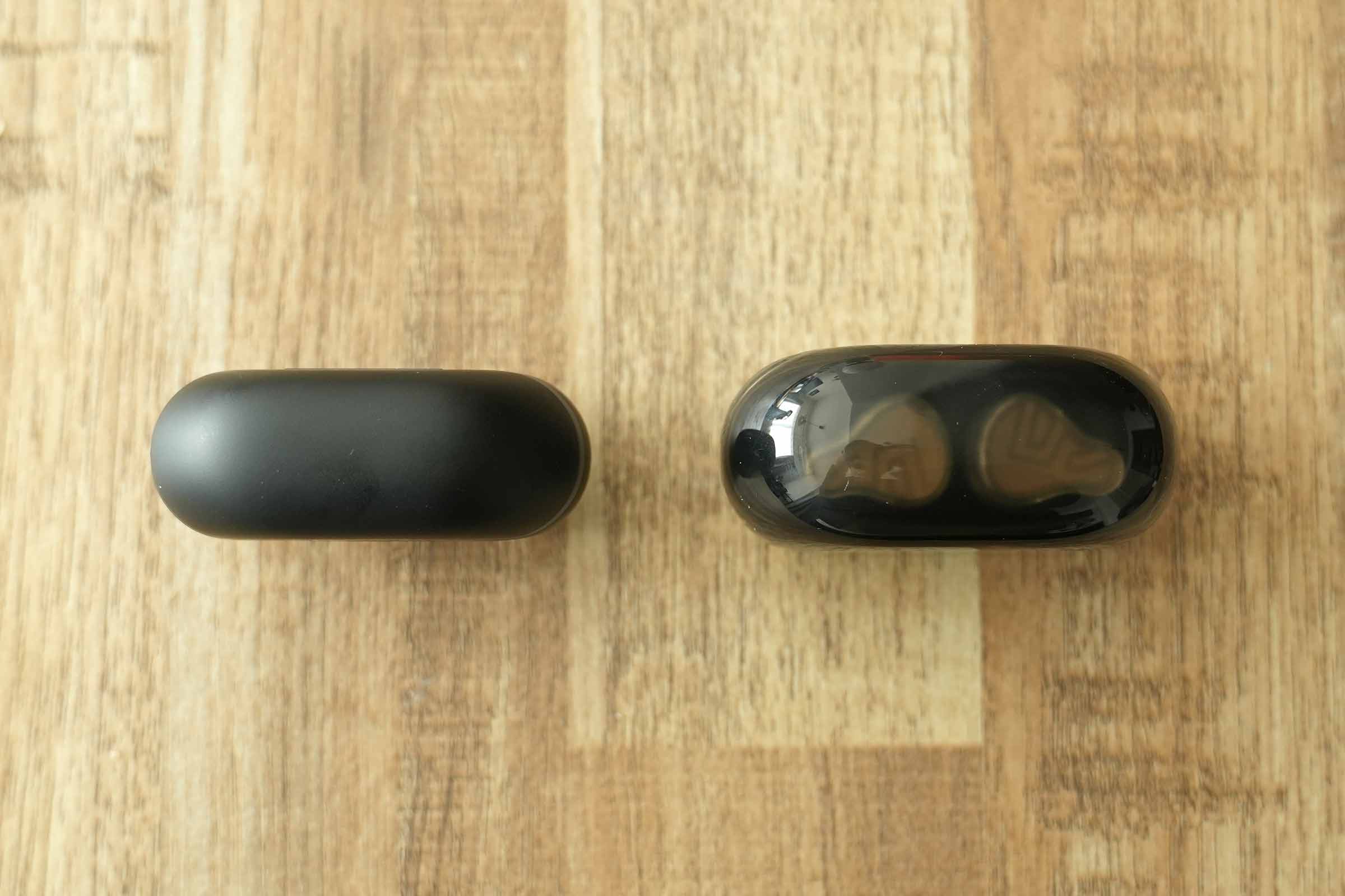 SOUNDPEATS H3とCapsule3 Pro+のケースサイズ比較